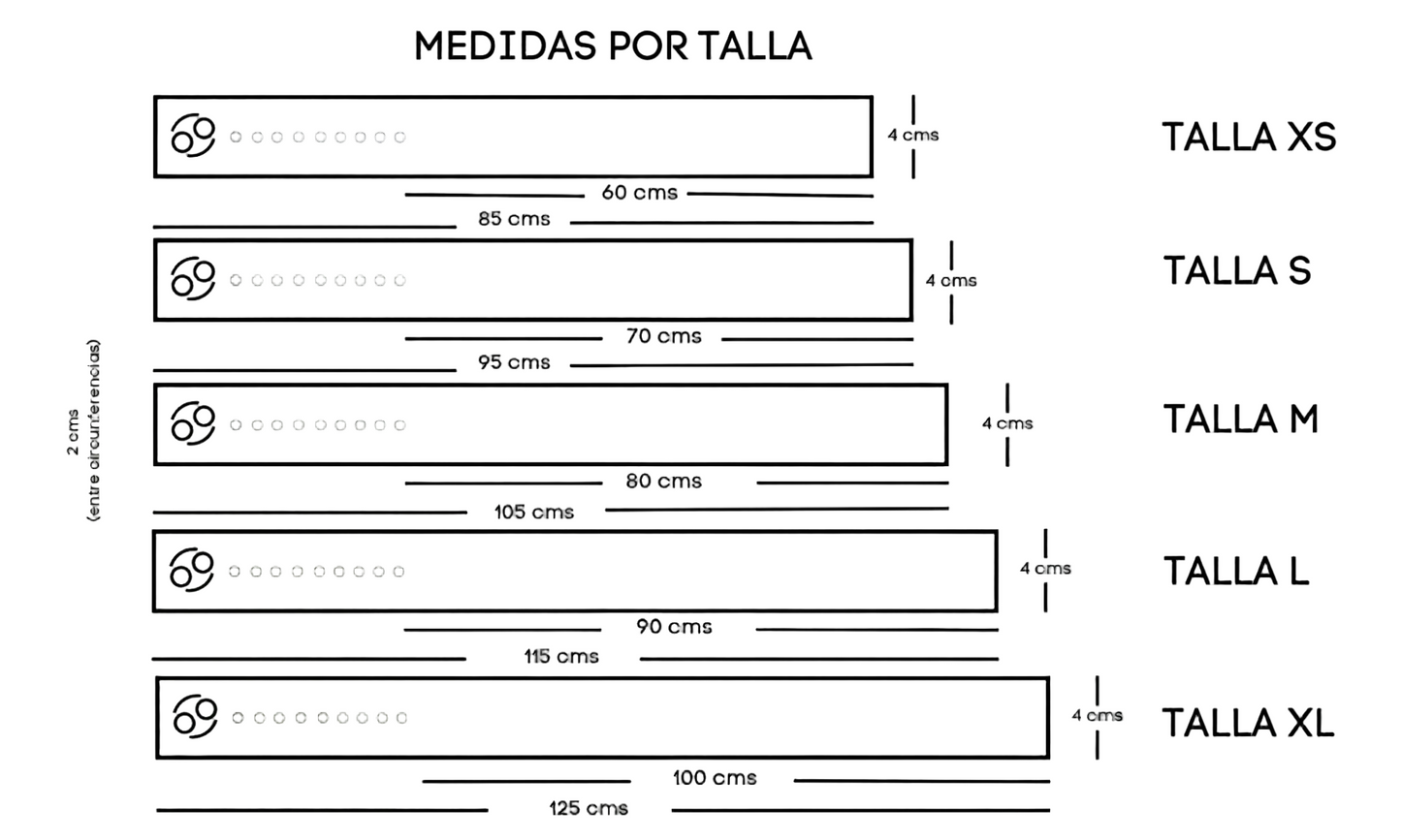 Cinturón Caucho Reciclado Burbujas