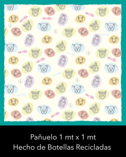 Pañuelo Grande Perritos