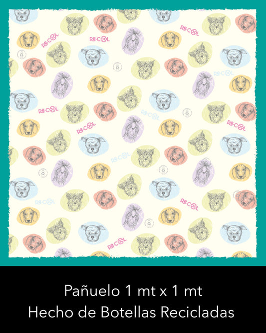 Pañuelo Grande Perritos