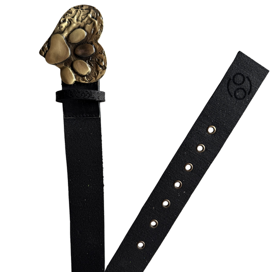 Cinturón Caucho Reciclado Corazón Patita