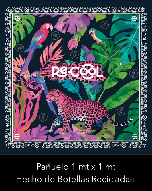 Pañuelo Grande Leopardo