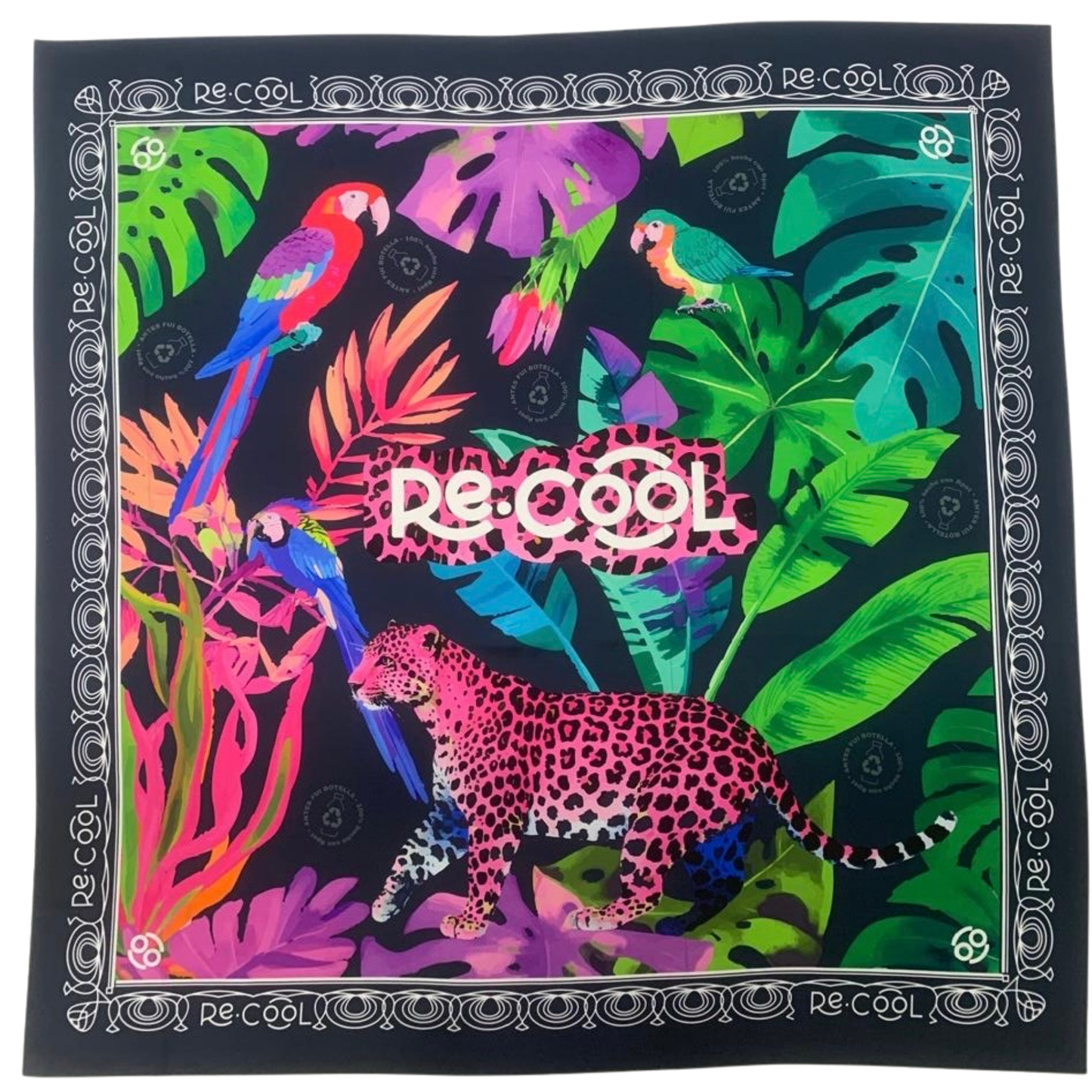 Pañuelo Grande Leopardo