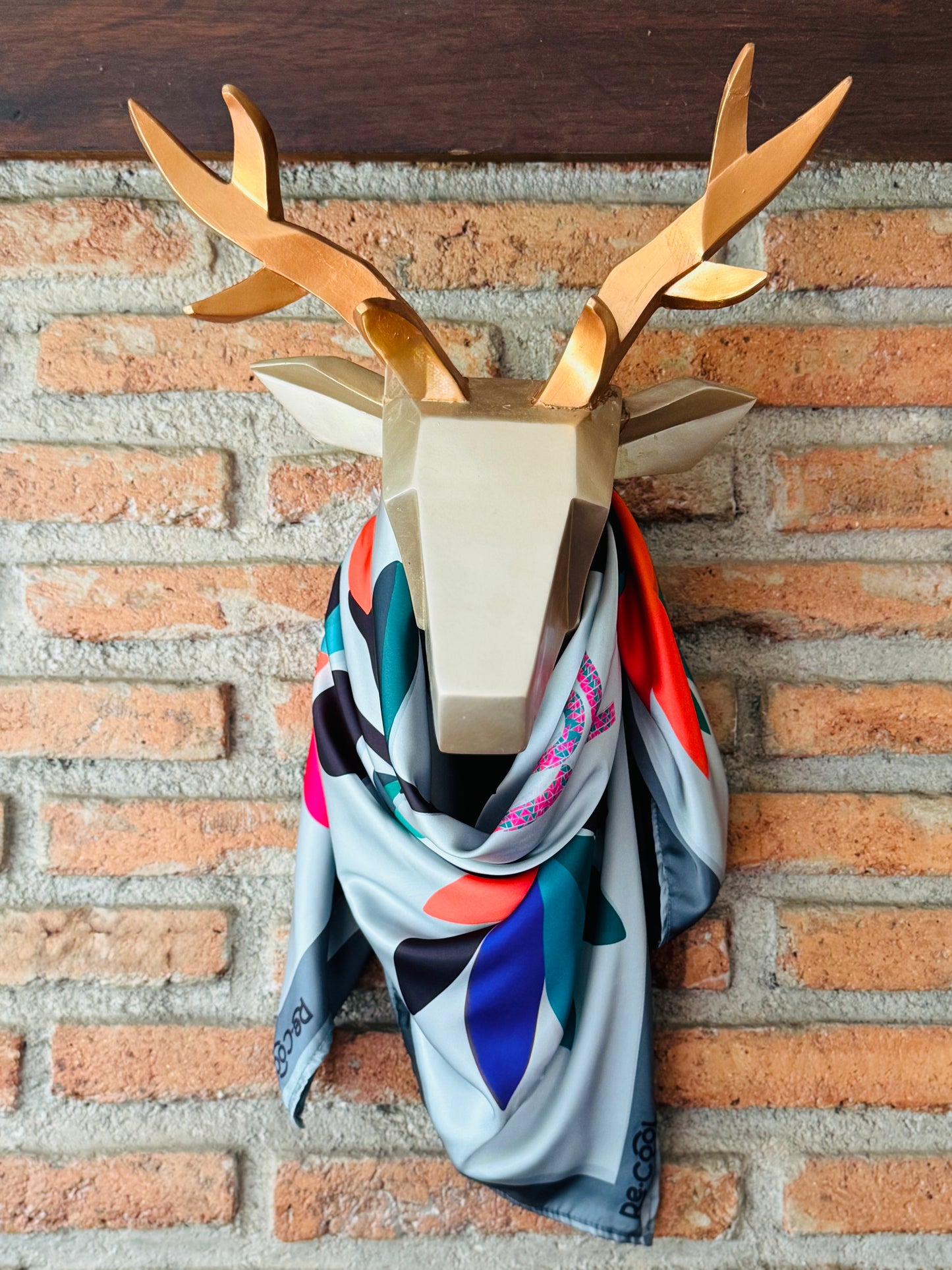 Pañuelo Grande Flores