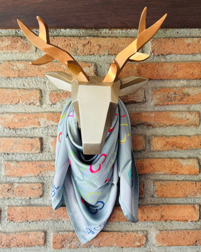 Pañuelo Grande Corazones