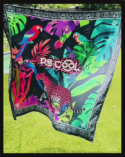 Pañuelo Grande Leopardo